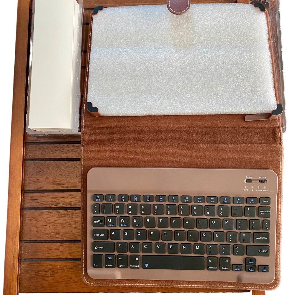 Digital Gadgets Universal Bluetooth Keyboard Case For 10" Tablets & iPad NEW - Picture 2 of 10